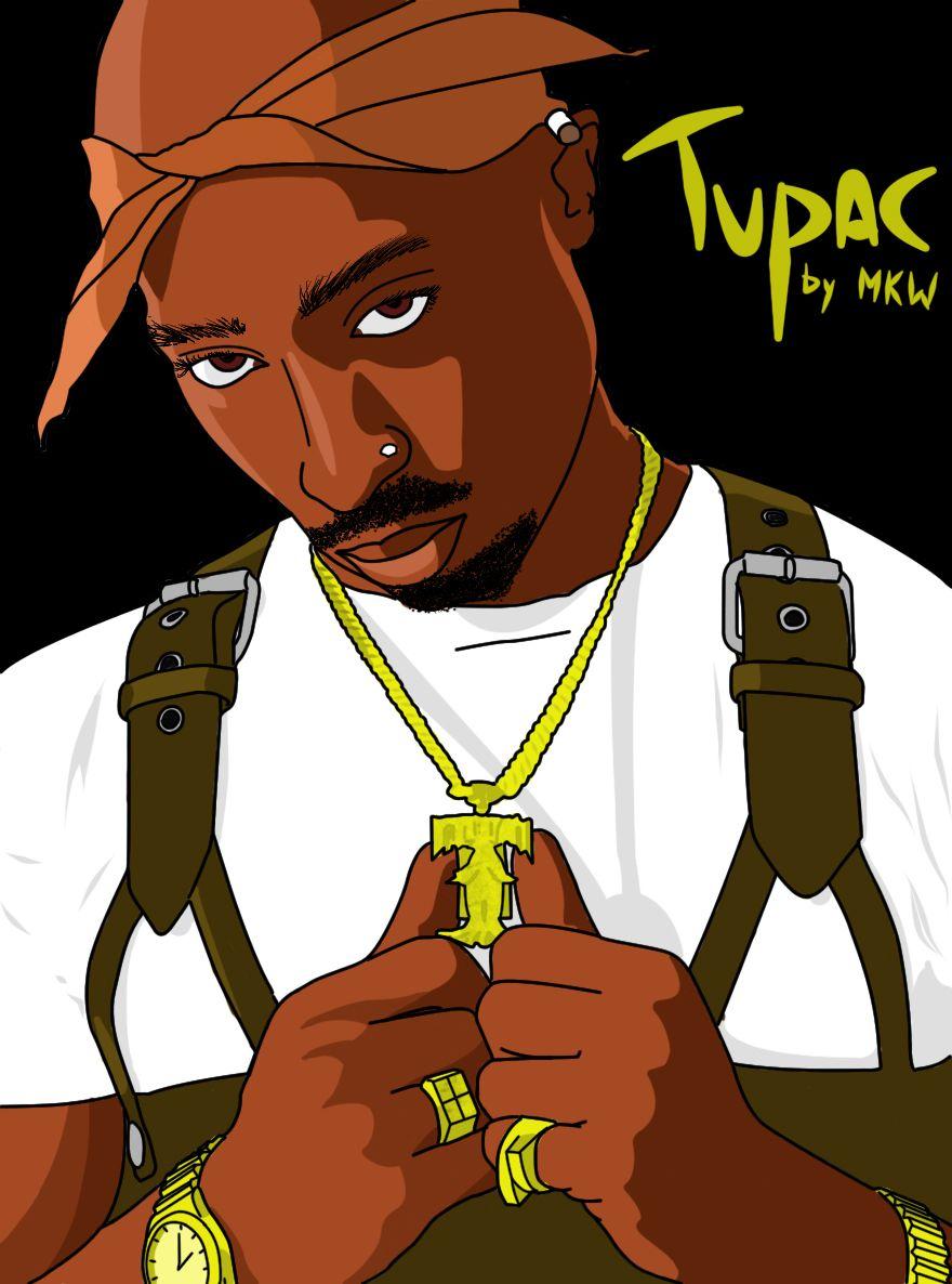 Wallpaper Tupac Comic - Tupac Wallpaper 94 1920x1080 Pixel