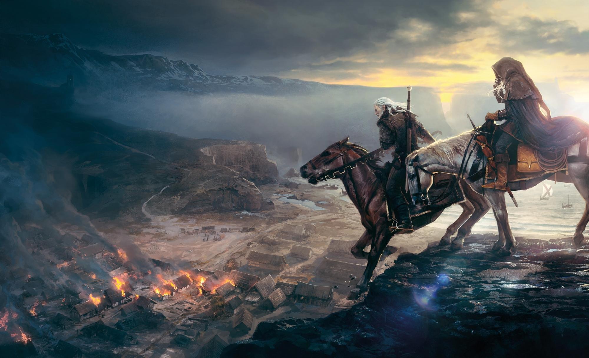 2000x1215 Kingdom Come Deliverance Loading Screen HD Wallpaper