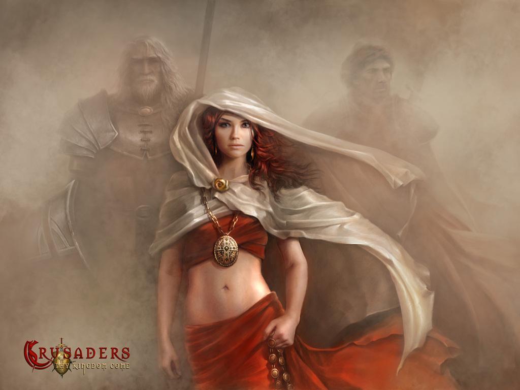 1024x768 Crusaders: Thy Kingdom Come Wallpaper Wallpaper
