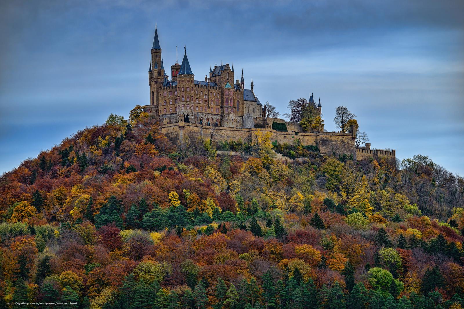1600x1068 hohenzollern castle HD wallpaper, background