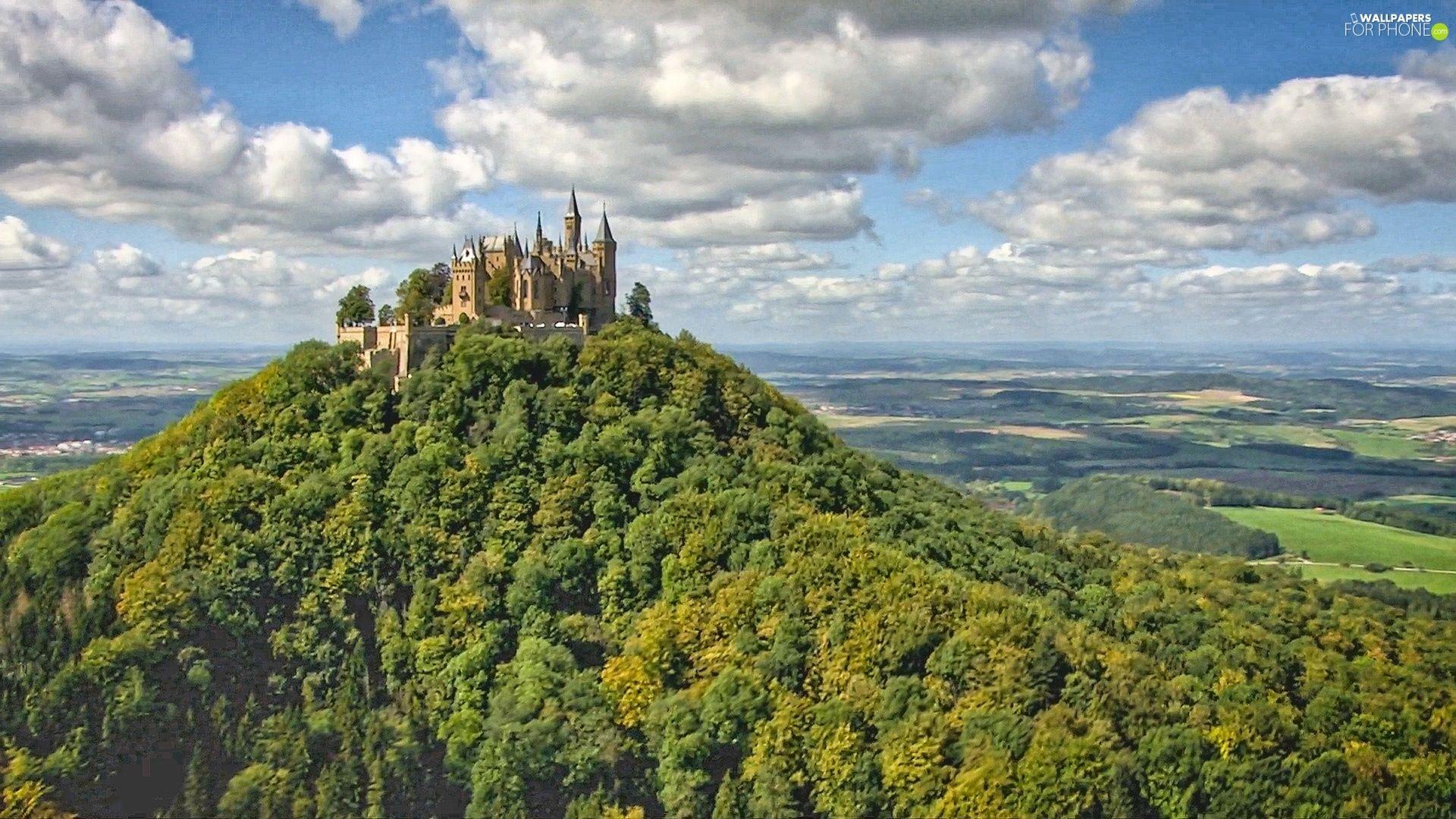 1920x1080 Burg Hohenzollern, Germany, Castle phone wallpaper: 1920x1080. Hohenzollern castle, Castle, Burg