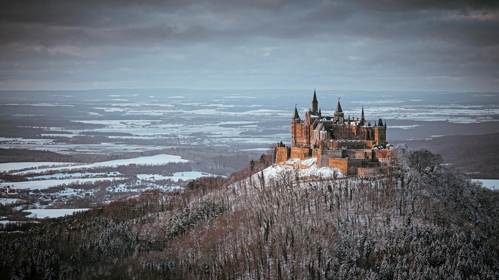 1920x1080 Castle Hohenzollern View Wallpaper, HD City 4K Wallpaper, Image, Photo and Background