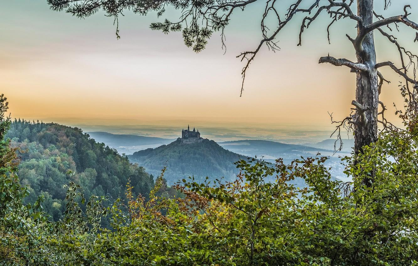1332x850 Wallpaper Germany, Castle, Hohenzollern Castle image for desktop, section пейзажи