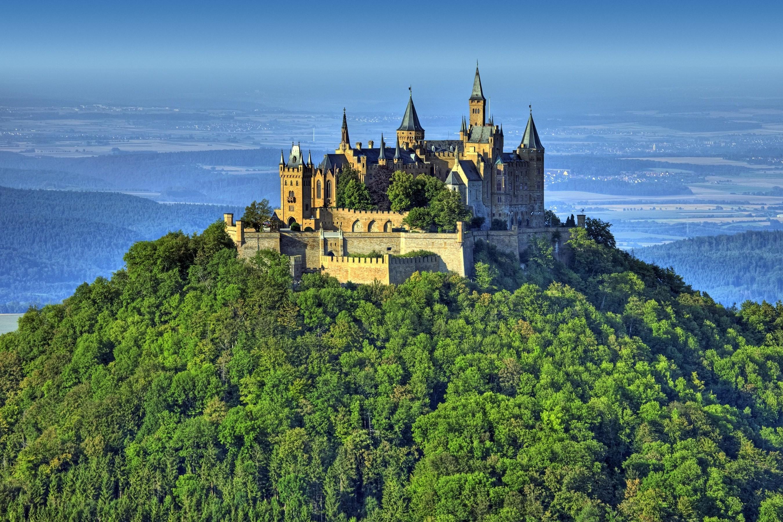 2700x1800 landscape castle forest building hohenzollern wallpaper. Mocah HD Wallpaper
