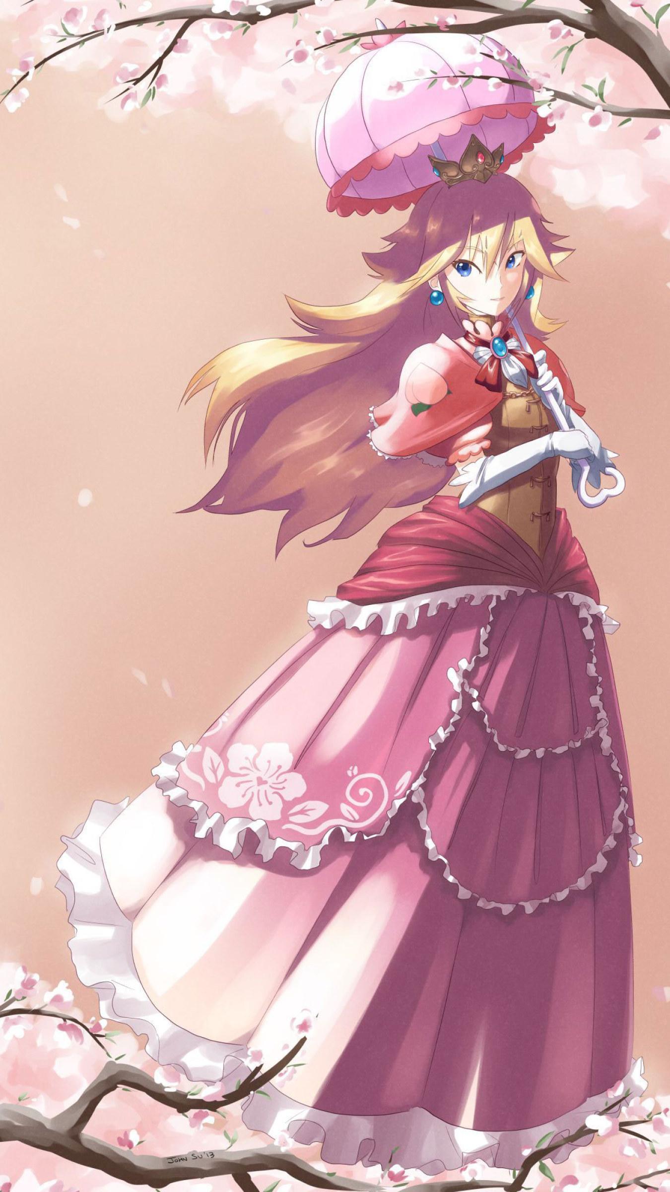 Princess Peach Anime Wallpapers Top Free Princess Peach Anime Backgrounds WallpaperAccess