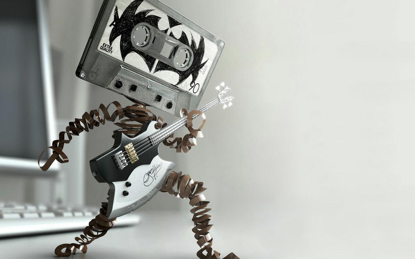 1440x900 Rocking Cassette Player Wallpaper and Background Imagex900