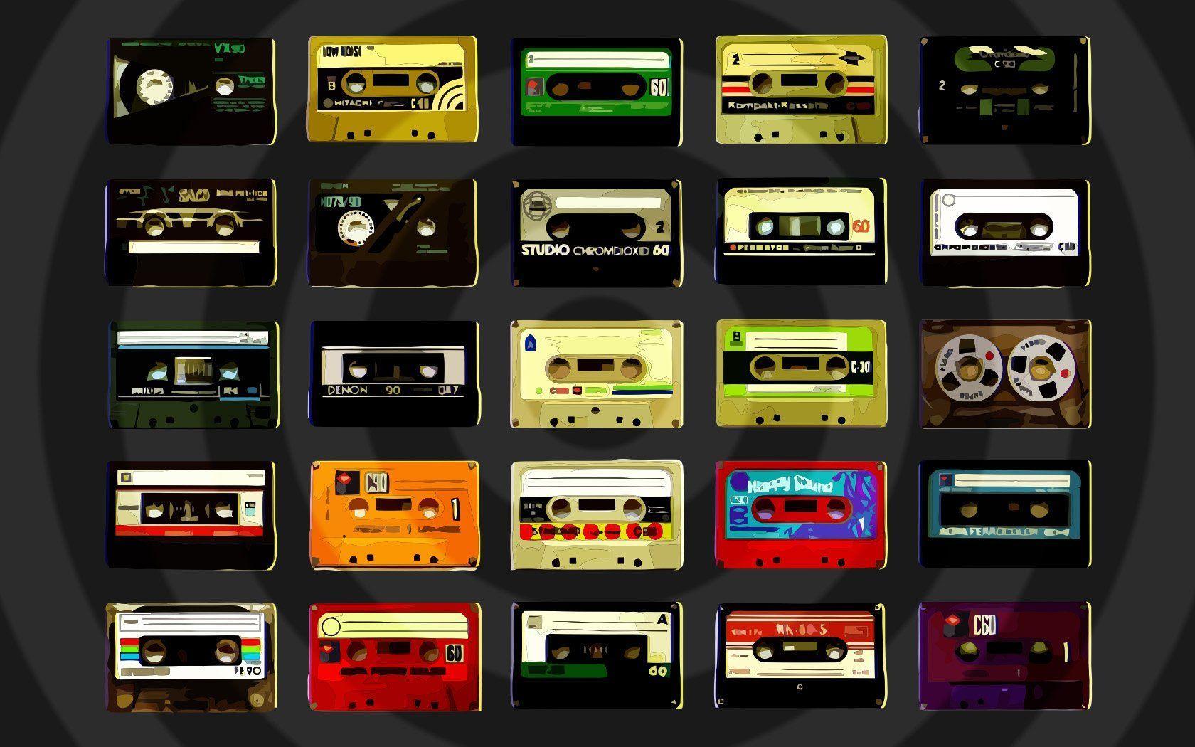 1680x1050 Tape Recorder Wallpaper