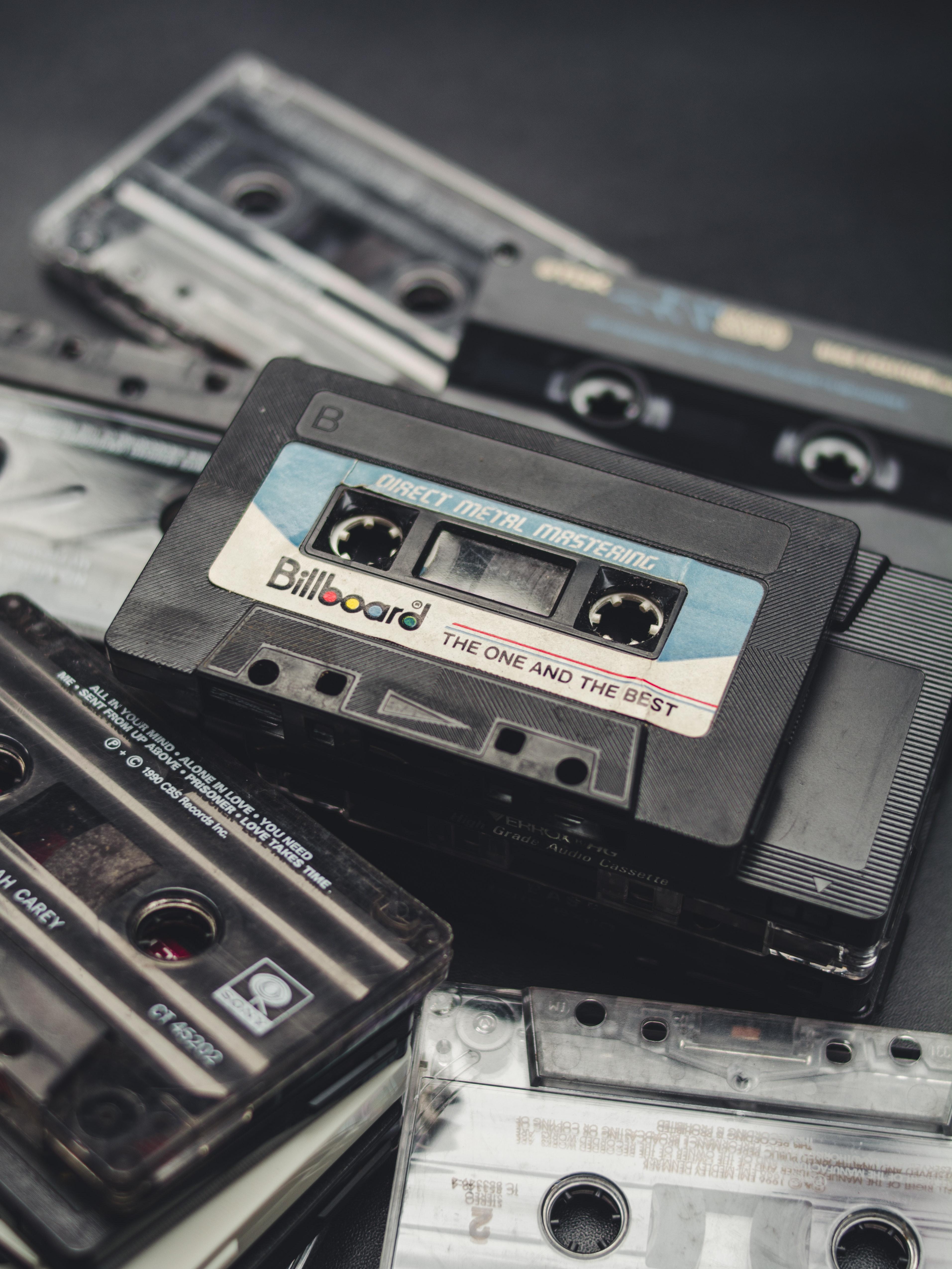 3826x5101 Old Cassette Tapes · Free