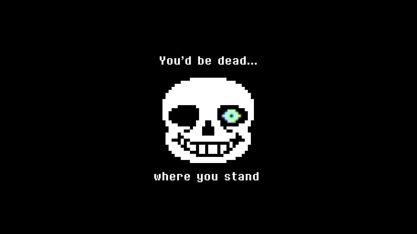 1368x768 1368x768 Sans (Undertale) wallpaper. Mocah HD Wallpaper