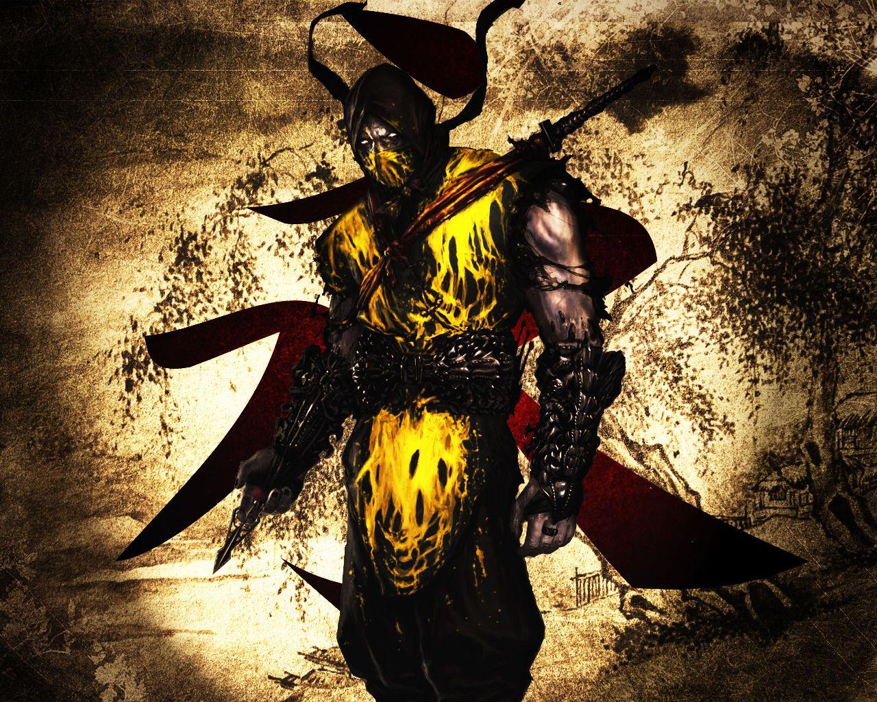 Mortal Kombat Scorpion Wallpapers Top Free Mortal Kombat Scorpion