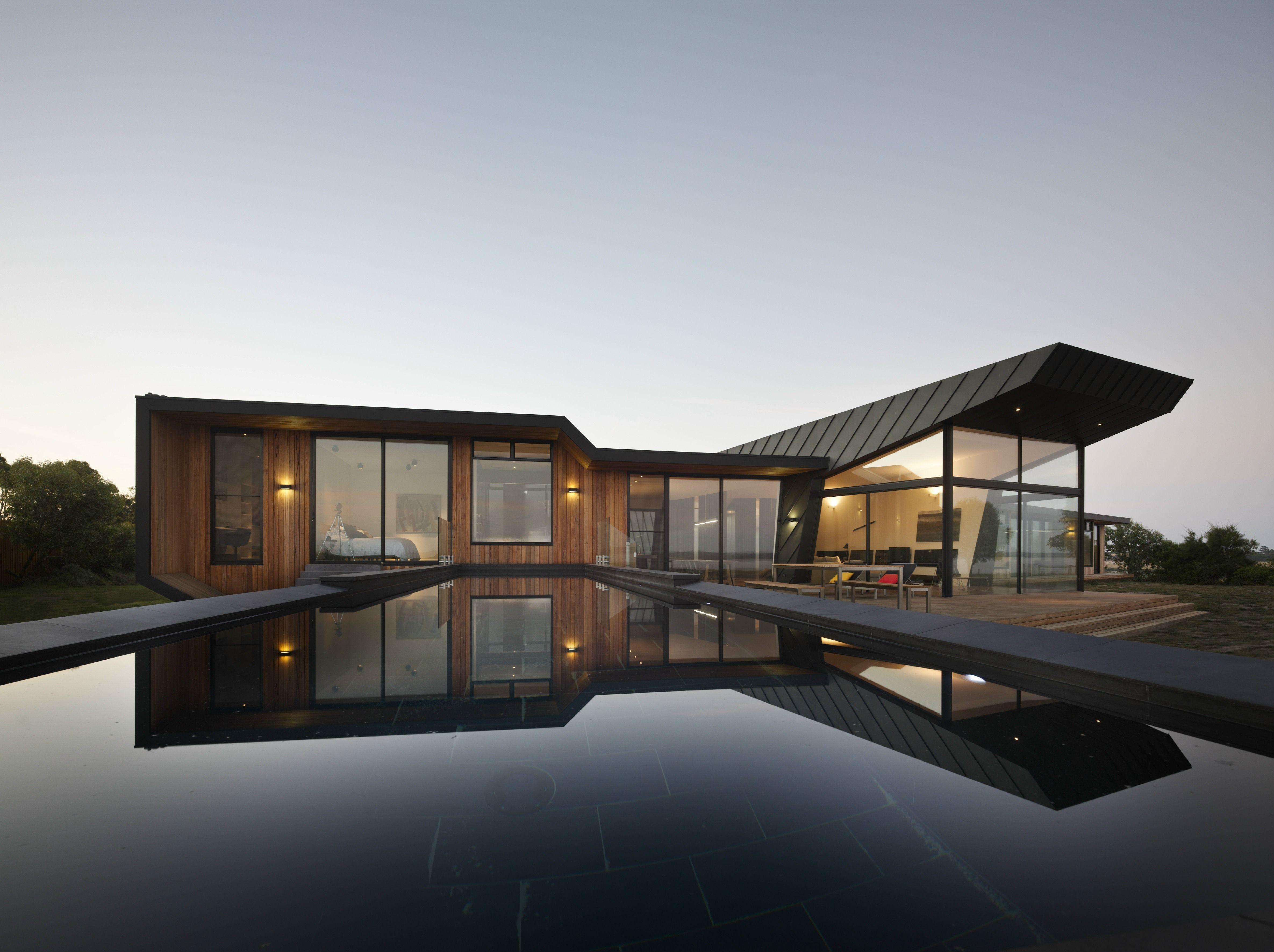 4740x3541 Modern House With Pool Wallpaper Single Story Beach House