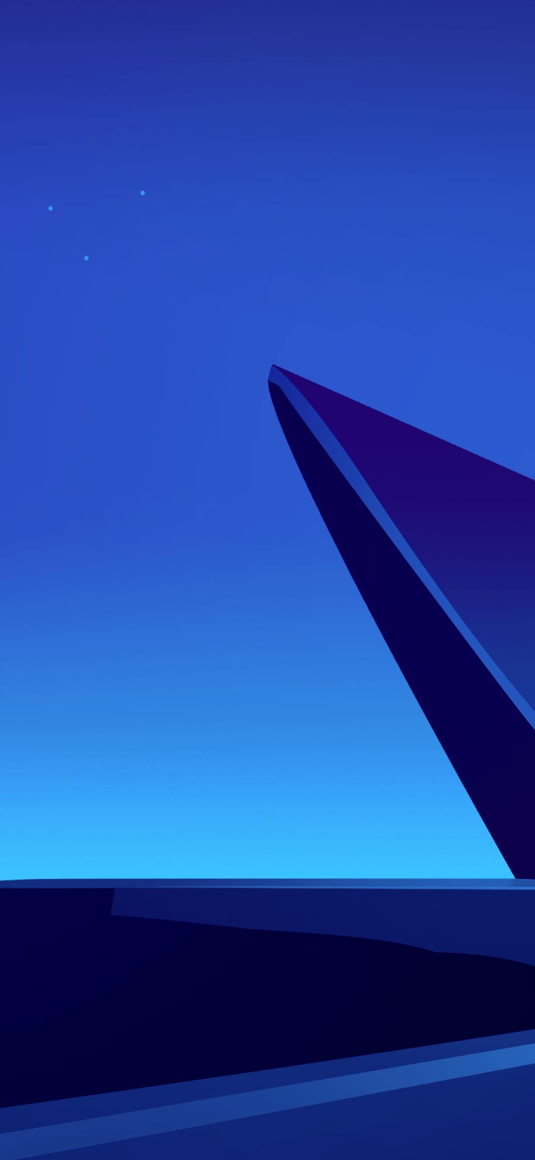 1080x2340 Modern architecture Wallpaper 4K, Building, Blue, Illustration, Waves, Architecture