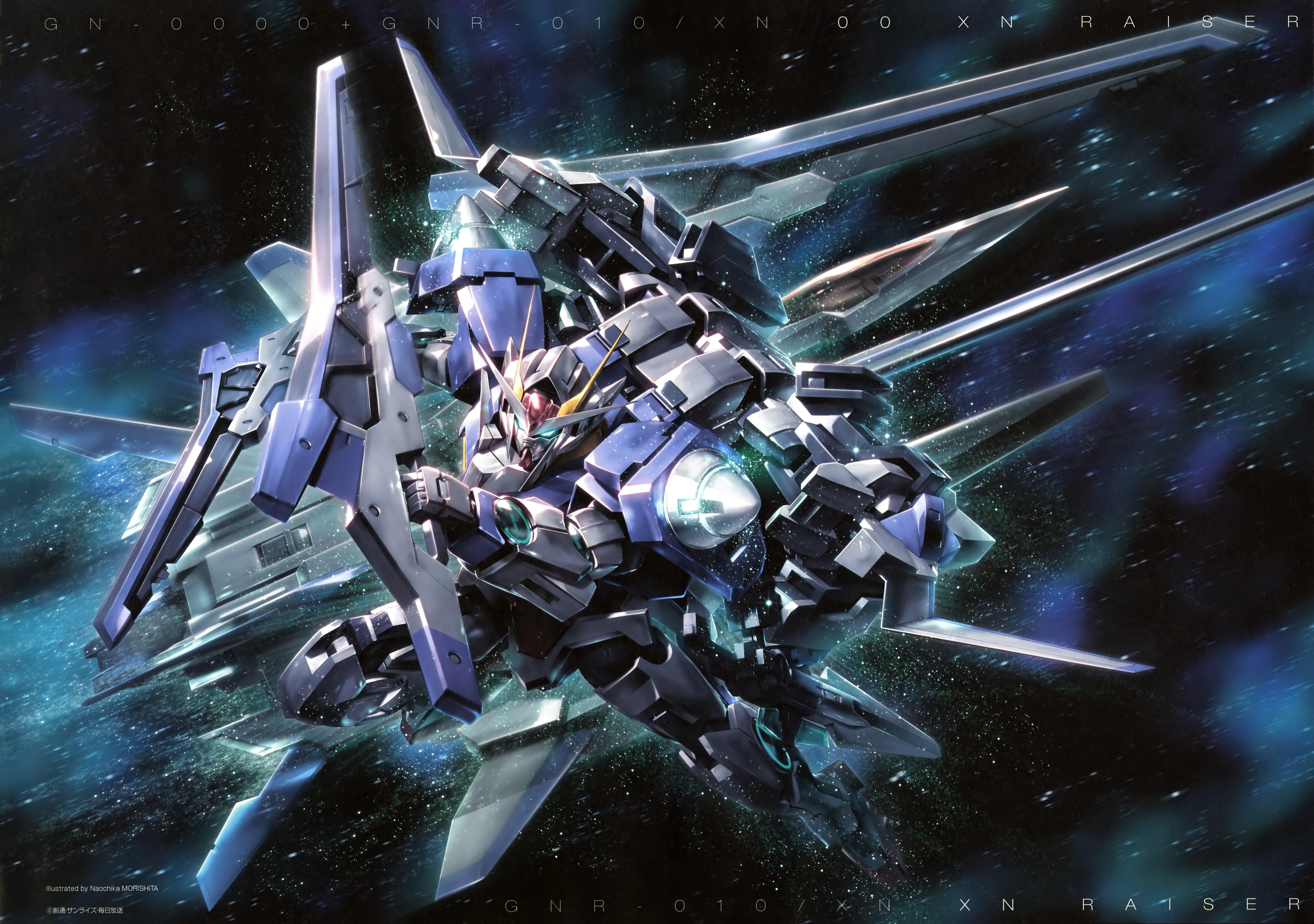 5000x3517 Gundam Background Free download