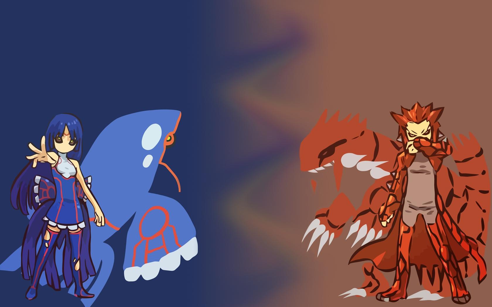 1680x1050 pokemon groudon kyogre 1680x1050 wallpaper