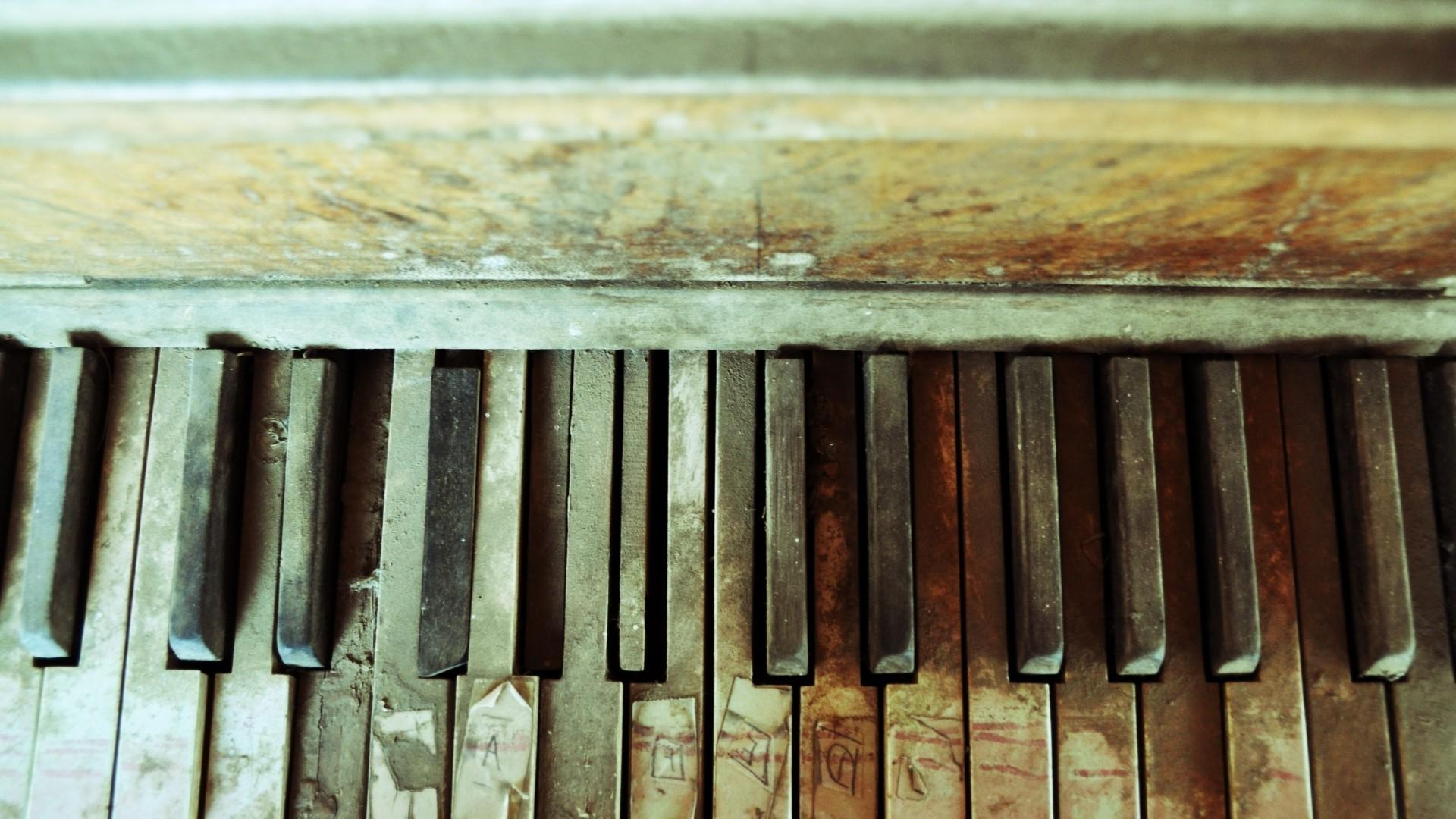 1920x1080 abandoned, Piano, Old, Music, Texture Wallpaper HD / Desktop and Mobile Background