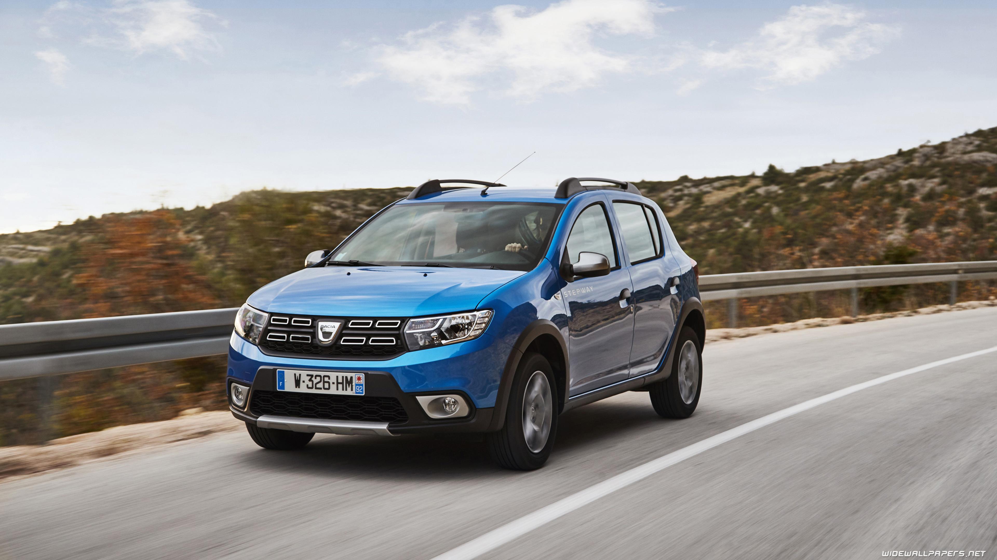 3840x2160 Dacia Sandero Stepway cars desktop wallpaper 4K Ultra HD