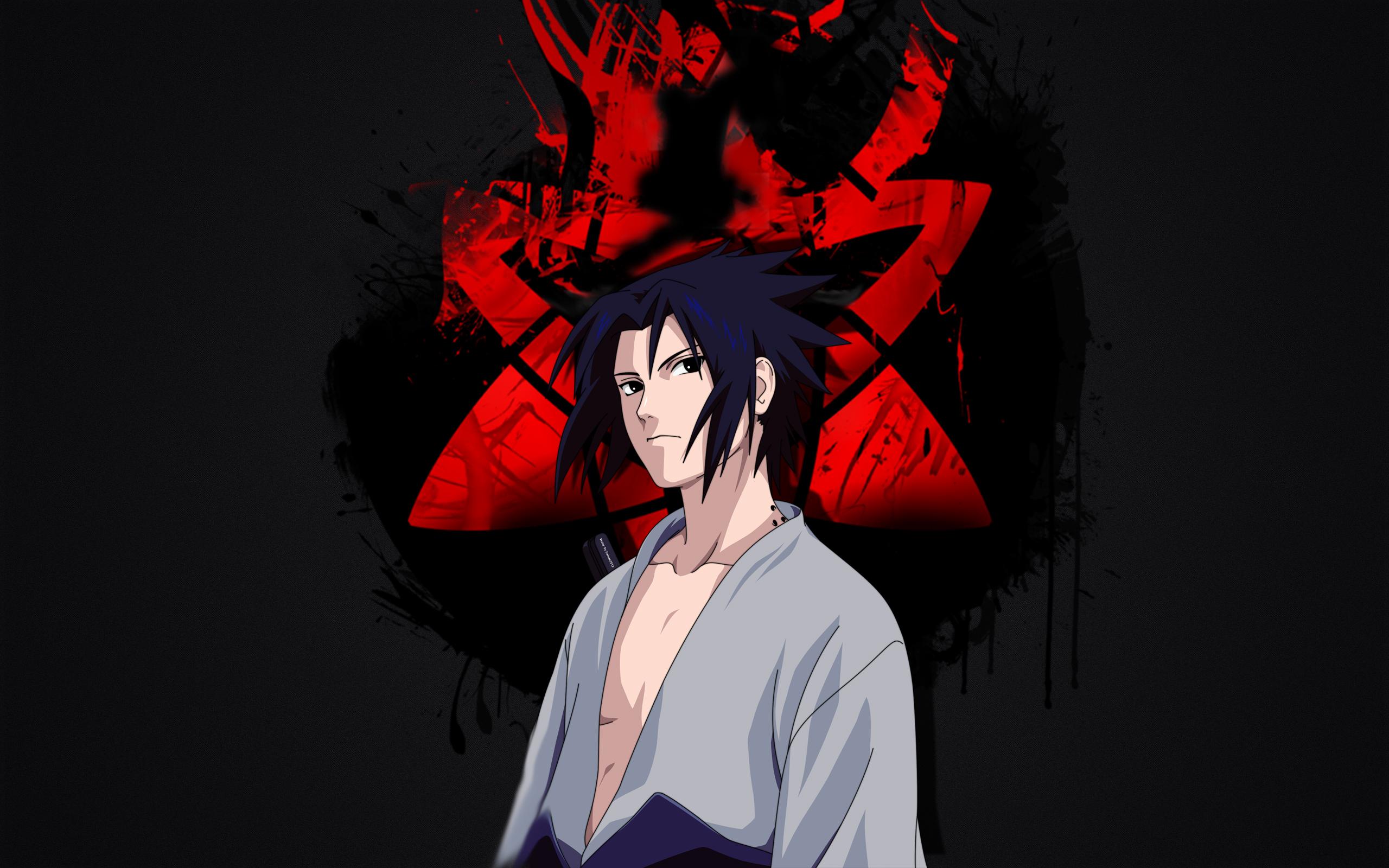 2560x1600 Naruto, Sharingan (Naruto), Anime, Sasuke Uchiha wallpaper