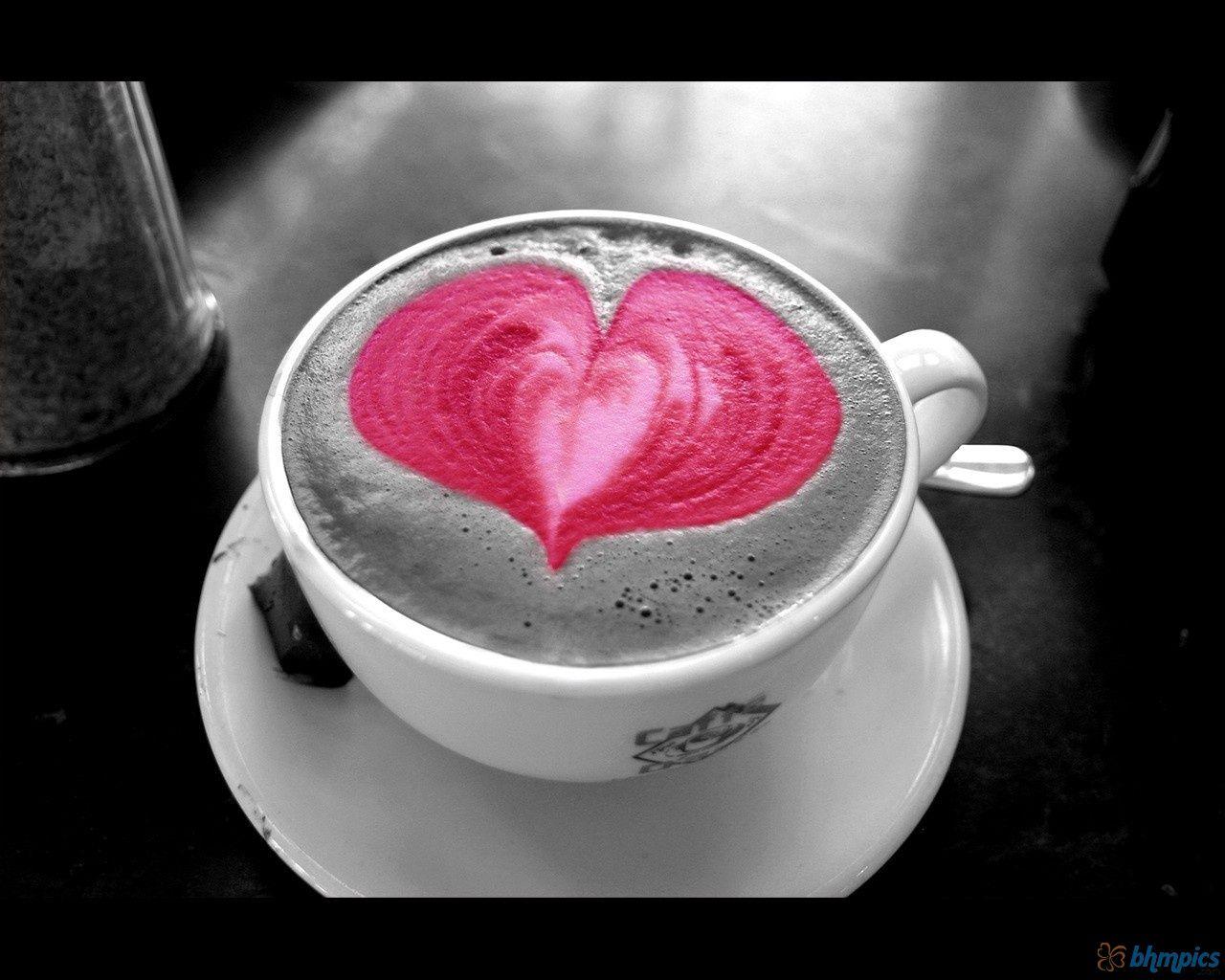 1280x1024 Love Coffee. Kaffee liebe, Kaffeekunst, Guten morgen kaffee gif
