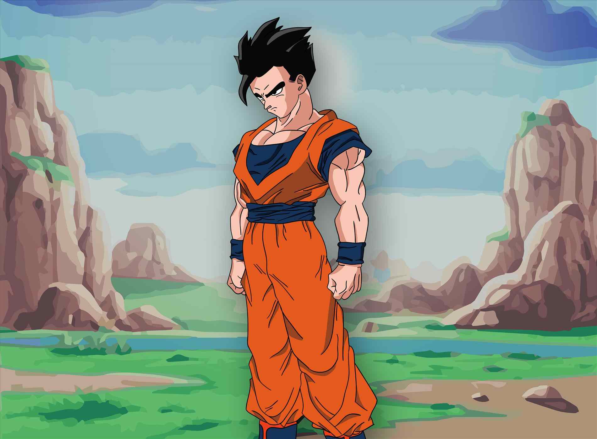 1900x1400 Ultimate Gohan Wallpaper HD Image Picture Wallpaper
