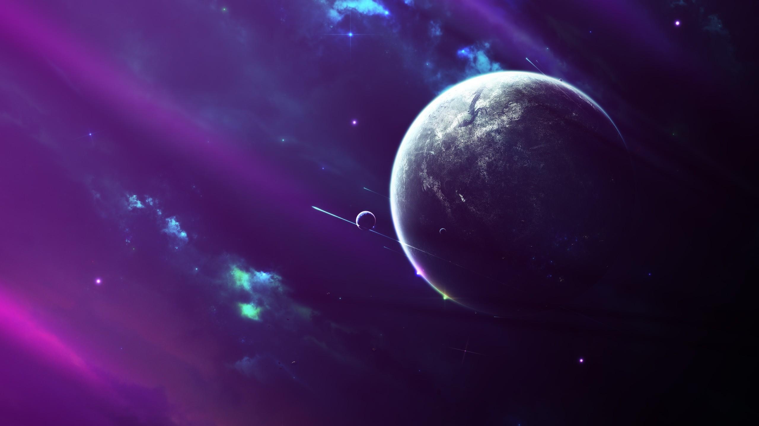 2560x1440 Space Planet Wallpaper 4k
