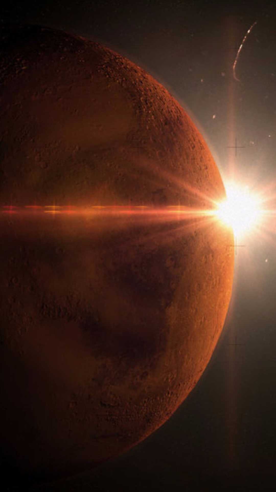 1080x1920 4K Mars Wallpaper