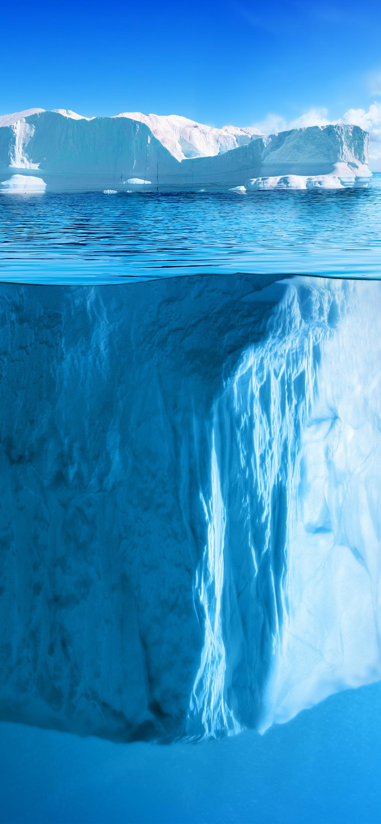 1284x2778 Iceberg Wallpaper 4K, Growlers, Bergy bits, Fresh Water, Floating, Nature