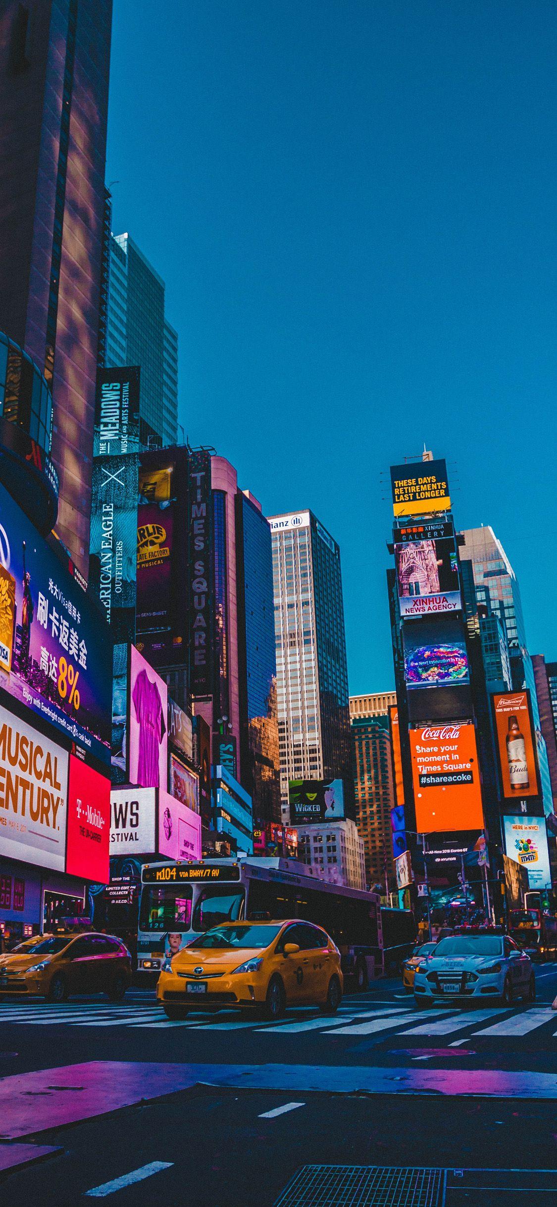 1125x2436 iPhone Xs Wallpaper 4k City