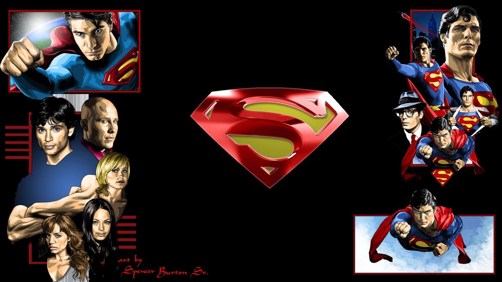 1600x900 superman smallville christopher reeve tom welling 1600x900 wallpaper High Quality Wallpaper, High Definition Wallpaper
