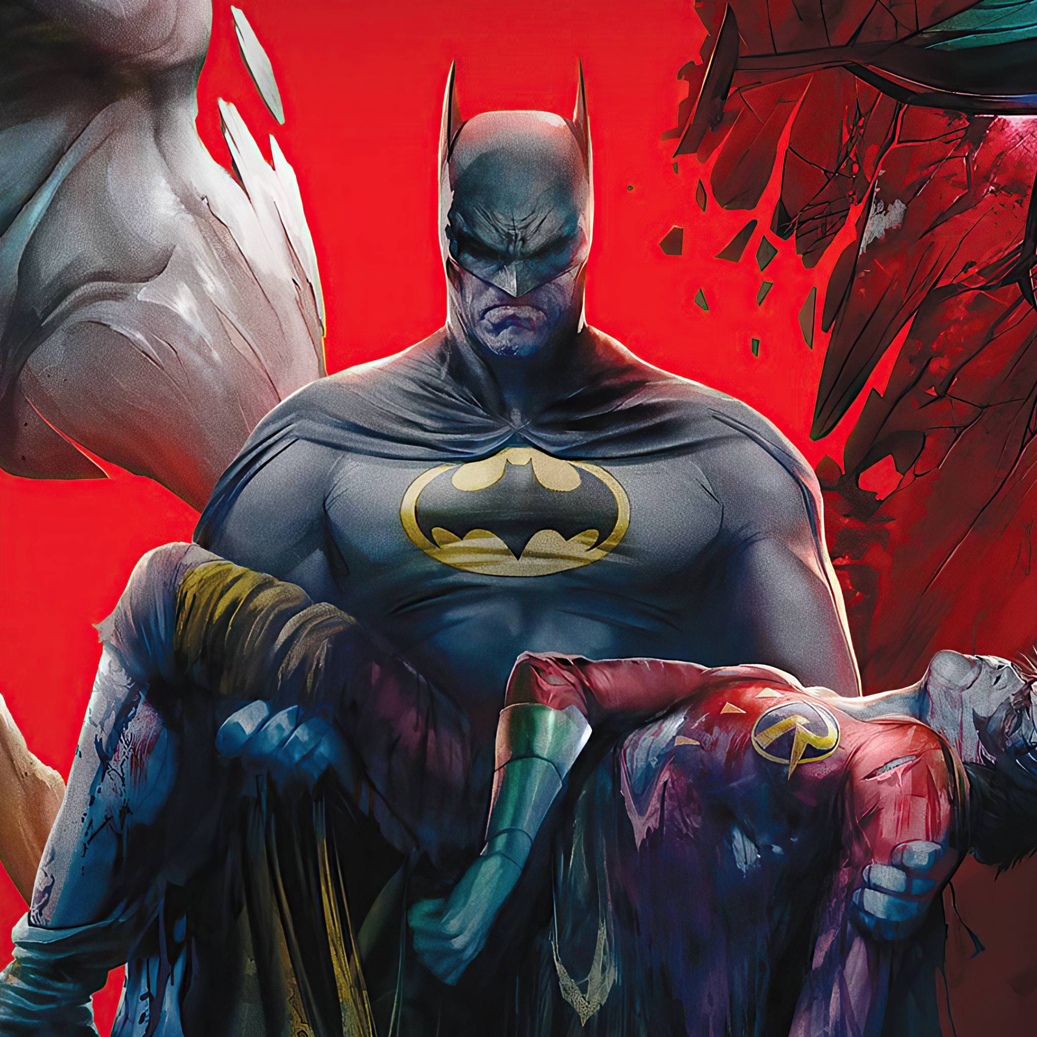 2048x2048 Batman Death In The Family iPad Air Wallpaper, HD Superheroes 4K Wallpaper, Image, Photo and Background