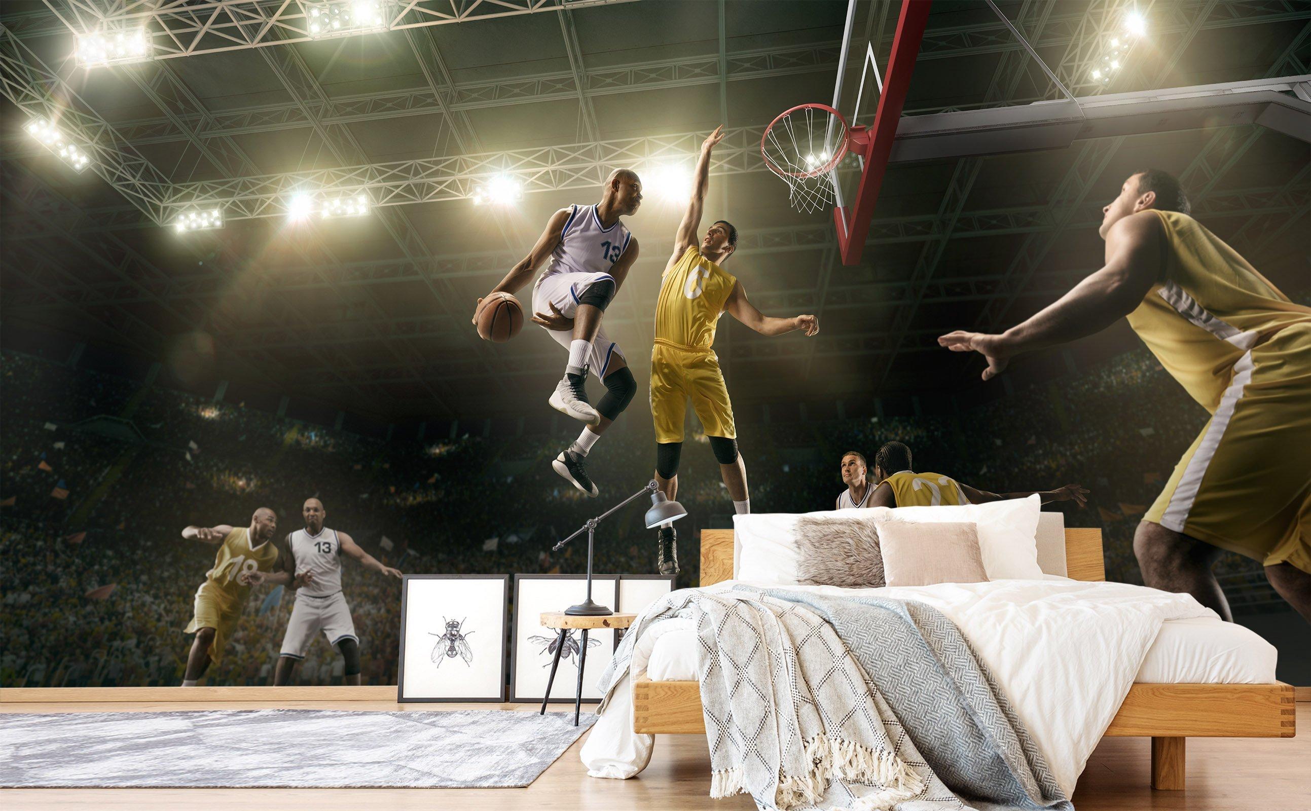 2586x1600 3D Basketball Dunk Athlete 3543