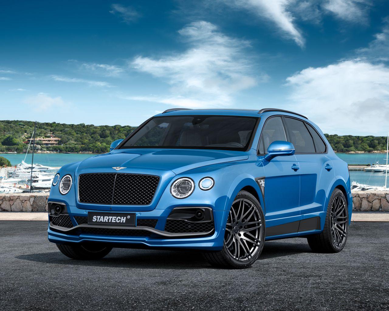1280x1024 Download wallpaper 1280x1024 bentley, bentayga, side view standard 5:4 HD background