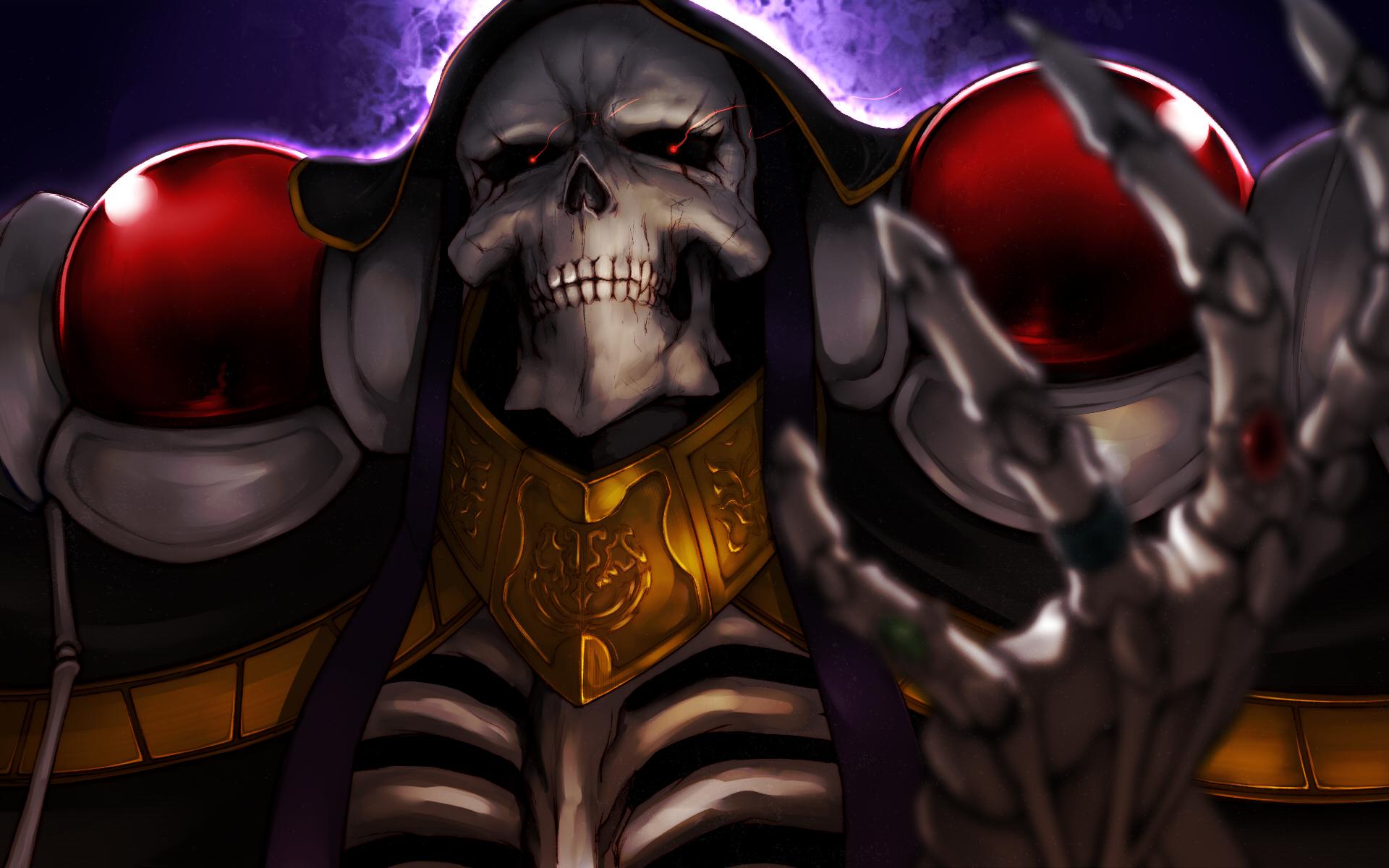 1920x1200 Download wallpaper Ainz Ooal Gown, protagonist, Momonga, manga, Overlord for desktop with resolution 1920x1200. High Quality HD picture wallpaper