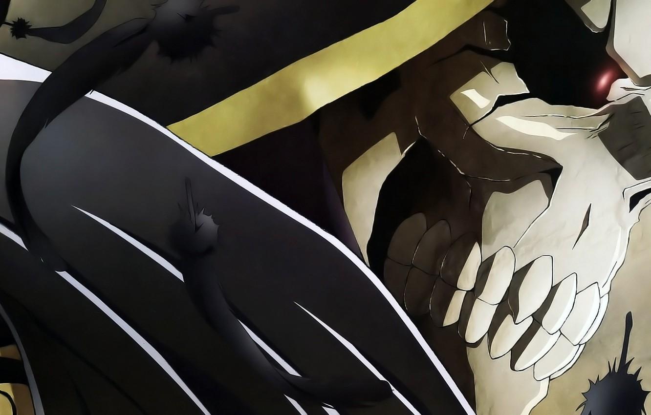 1332x850 Wallpaper Overlord, Art, Ainz Ooal Gown image for desktop, section прочее