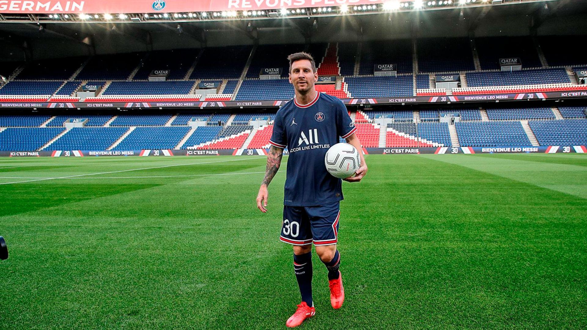 1920x1080 Lionel Messi PSG Wallpaper QualityLionel Messi PSG Background [ 2021 ]