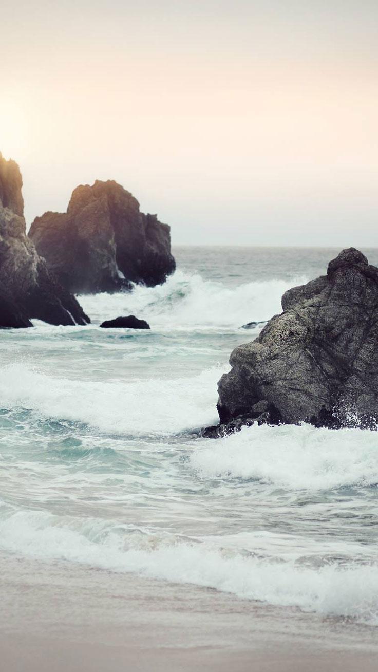 736x1308 Aesthetic Ocean Wallpaper For iPhone (Free Download!)
