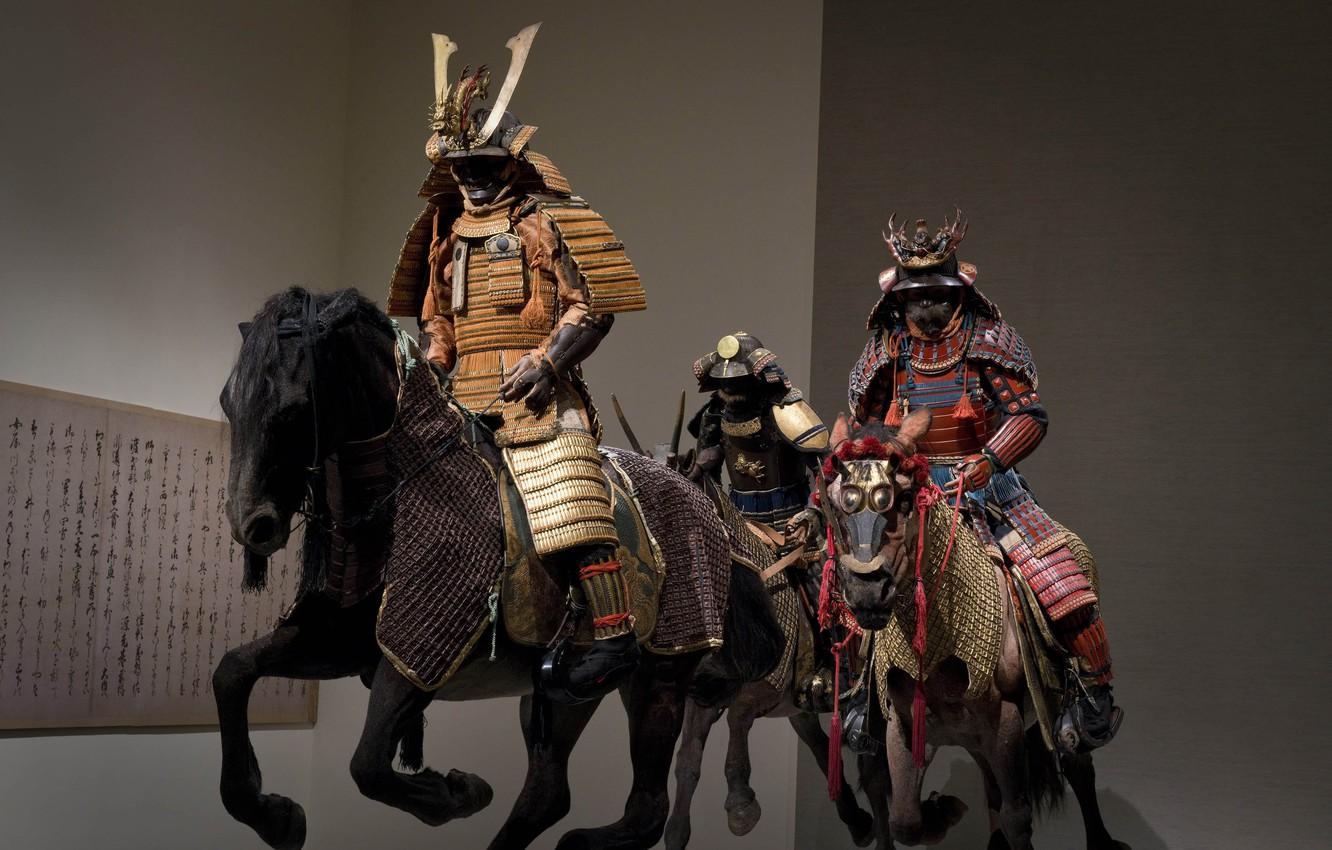 1332x850 Wallpaper Japan, sword, armor, weapon, katana, ken, blade, samurai, warrior, pearls, kanji, honor, Edo period, japonese, shogunate, kabuto image for desktop, section разное