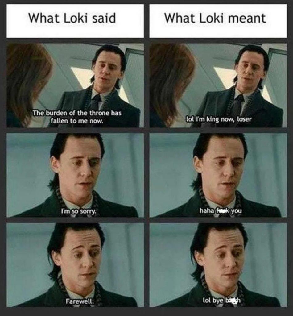 950x1024 Collection Of Best Disney Plus LOKI Memes For Geek Moms