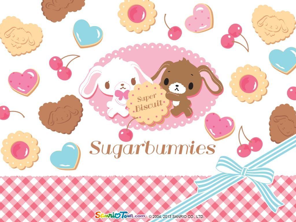 1024x768 sugarbunnies #wallpaper. Kawaii wallpaper, Sanrio wallpaper, Phone themes