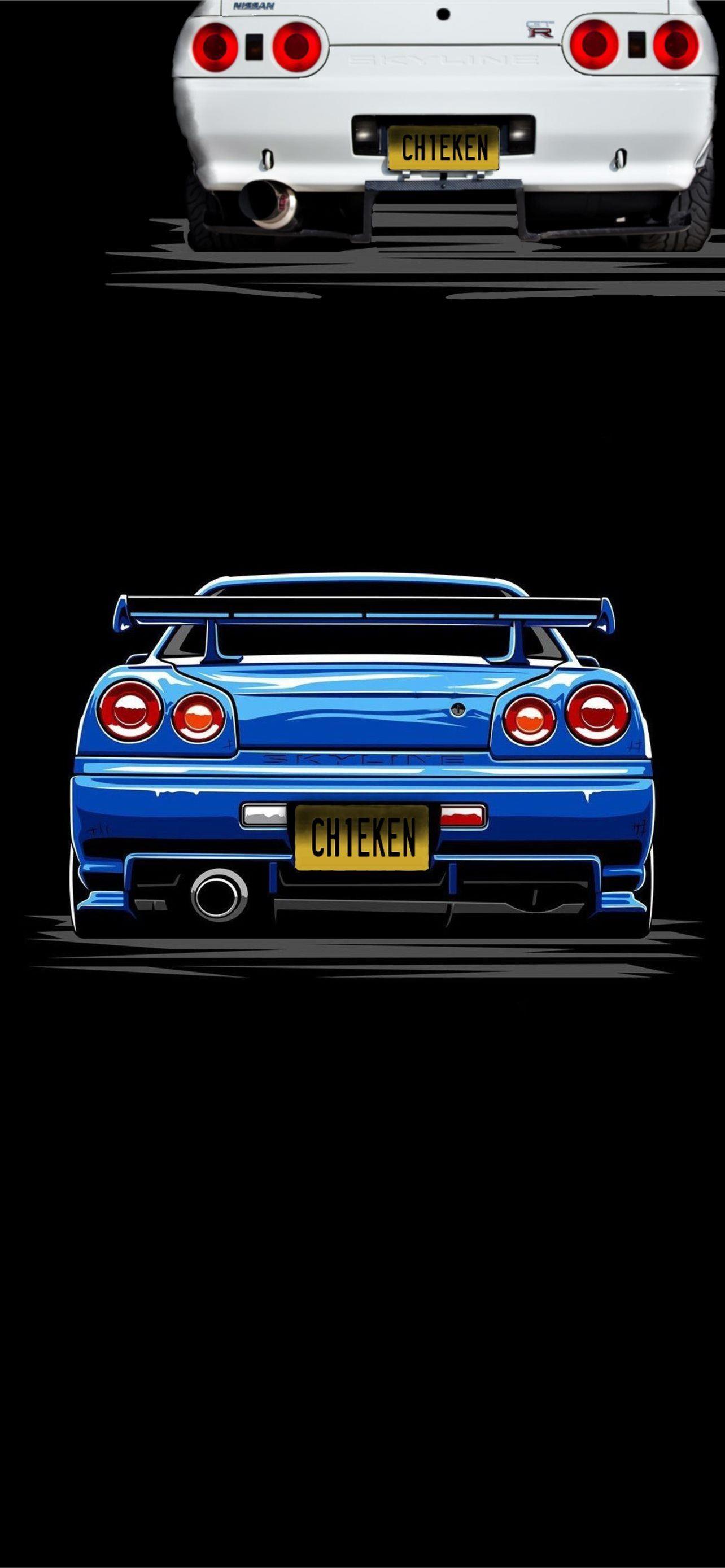 1284x2778 nissan skyline gt r r32 iPhone Wallpaper Free Download