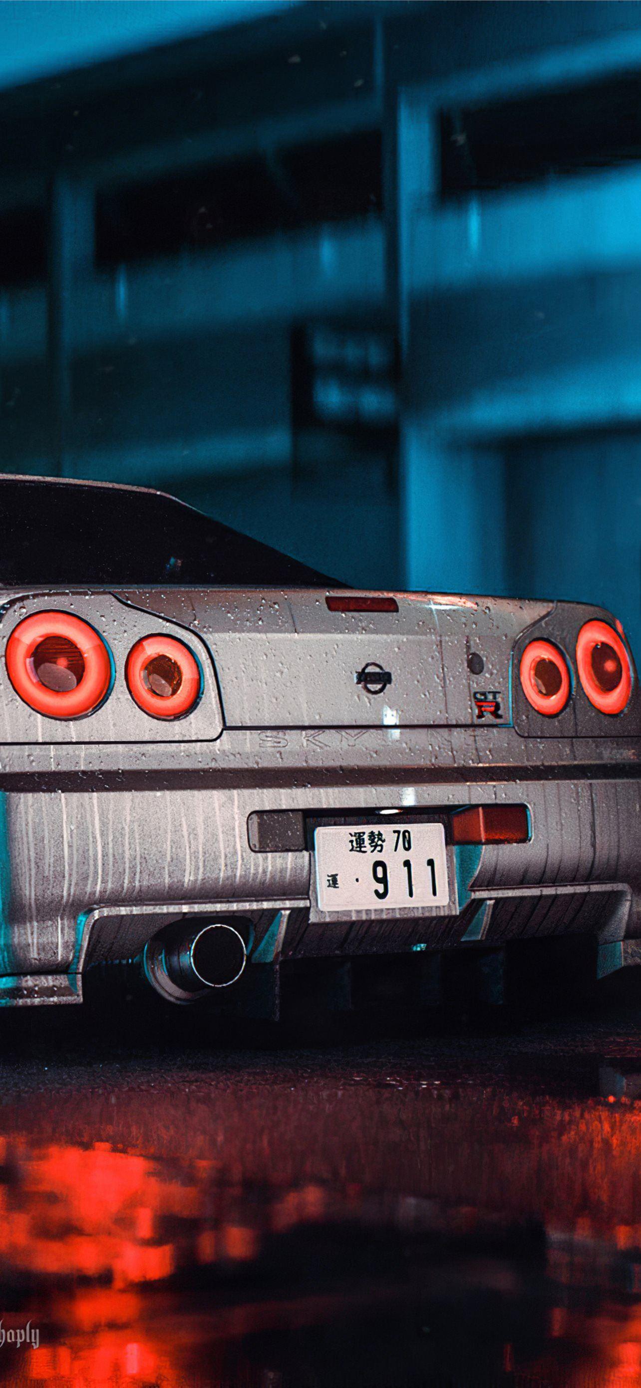 1284x2778 Best Nissan skyline gt r r32 iPhone HD Wallpaper