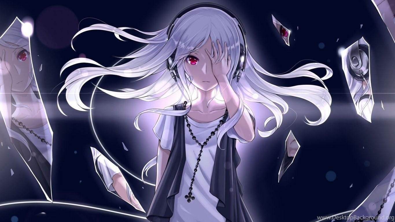 1366x768 Nidy 2d Anime Girl Wallpaper Desktop Background