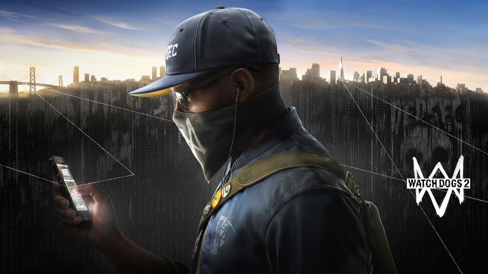 1600x900 Photo Wallpaper Ubisoft, San Francisco, Game, Phone, Dogs 2 HD Wallpaper 1080p HD Wallpaper