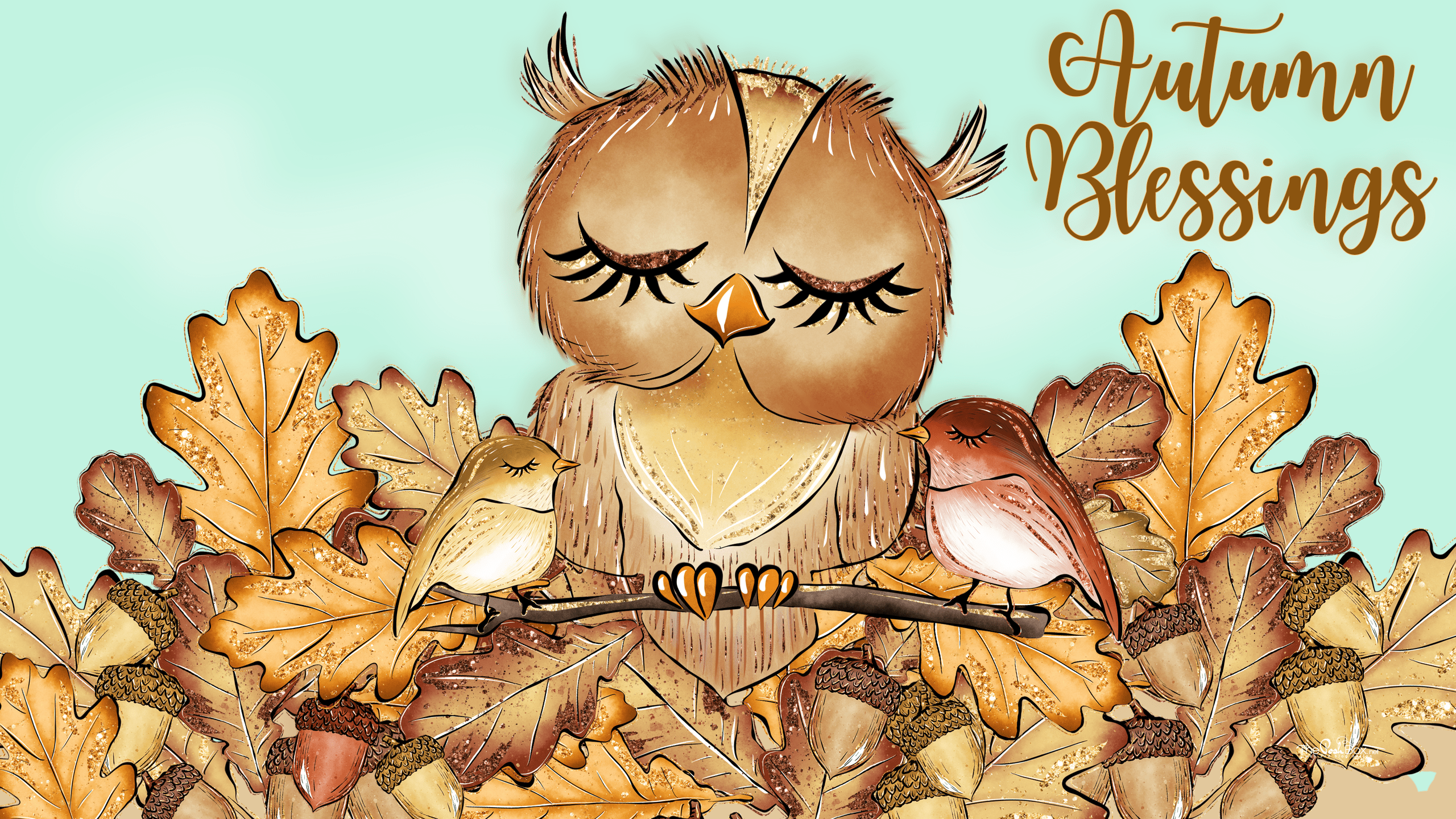 2560x1440 Autumn Laptop Wallpaper Cute