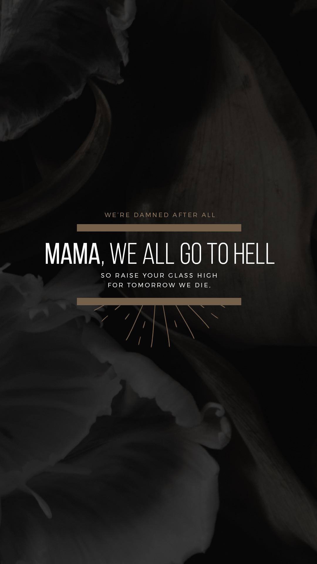 1080x1920 My Chemical Romance iPhone