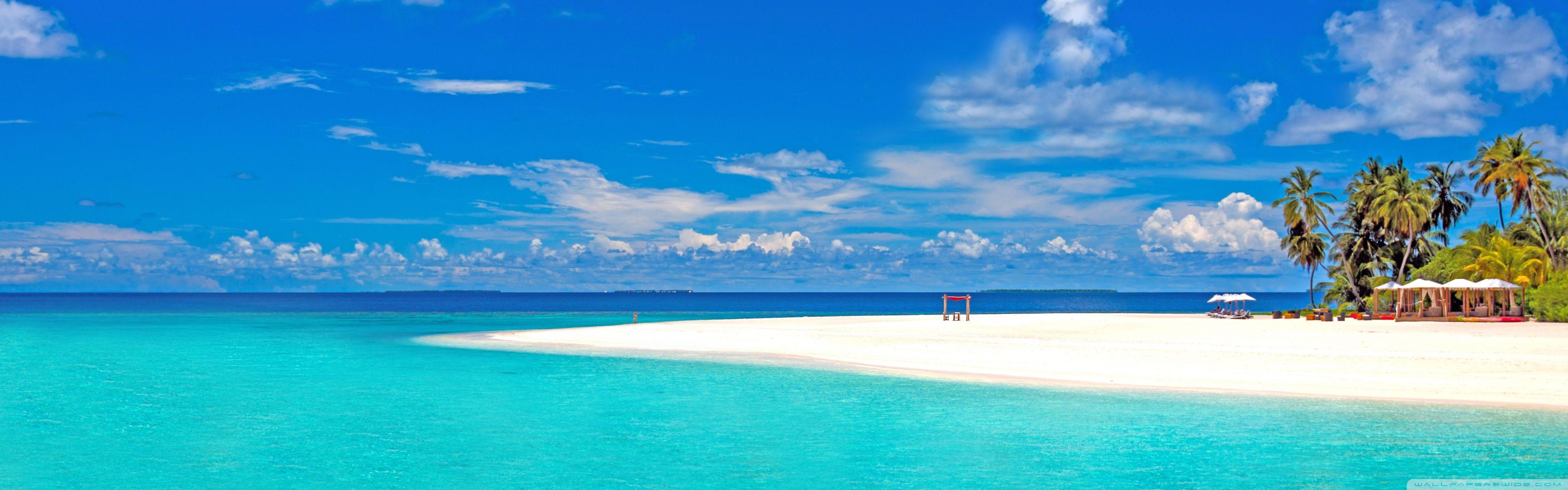 Widescreen Dual Monitor Beach Wallpapers Top Free Widescreen Dual 
