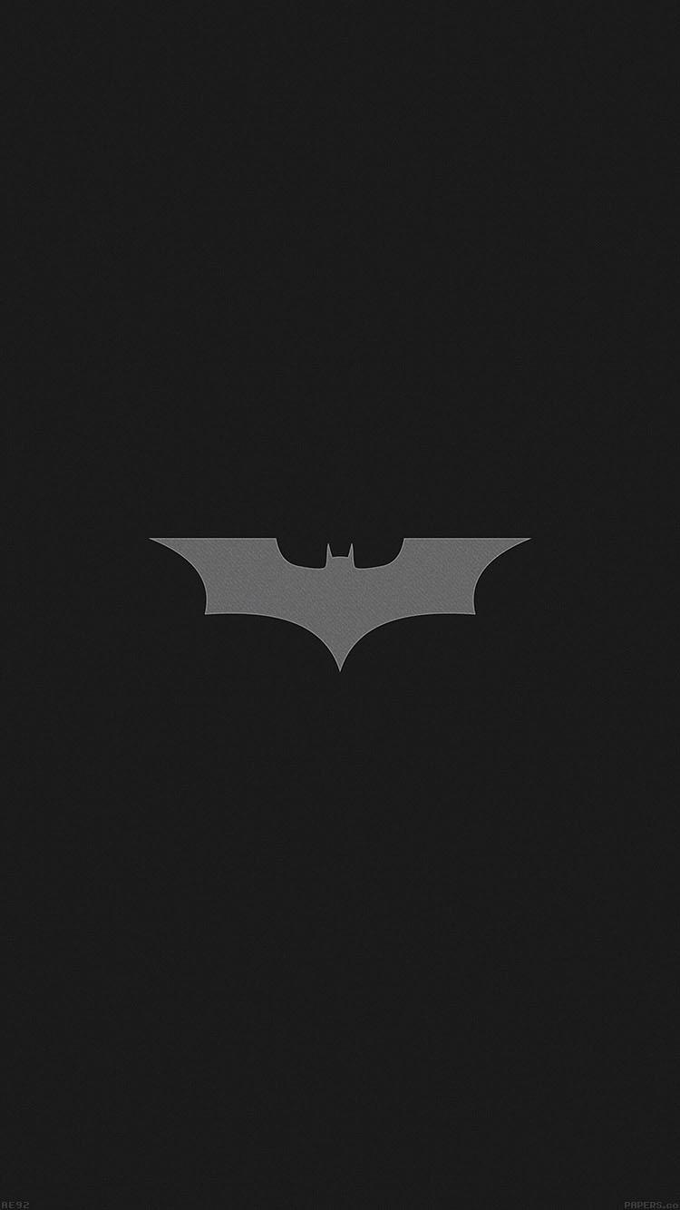 750x1334 Batman Dark Night Logo Simple Minimal