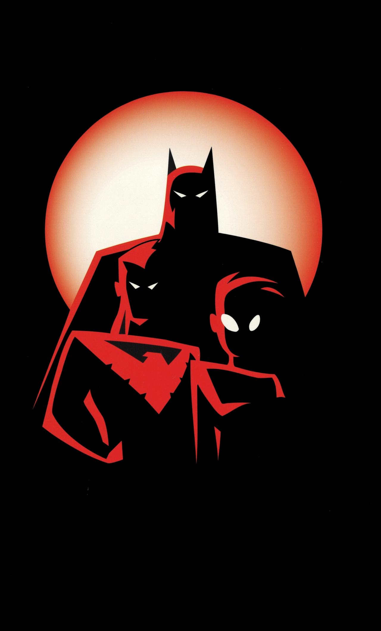 1280x2120 Download 1280x2120 wallpaper the new batman adventures, minimal, tv series, iphone 6 plus, 1280x2120 HD image, background, 19796