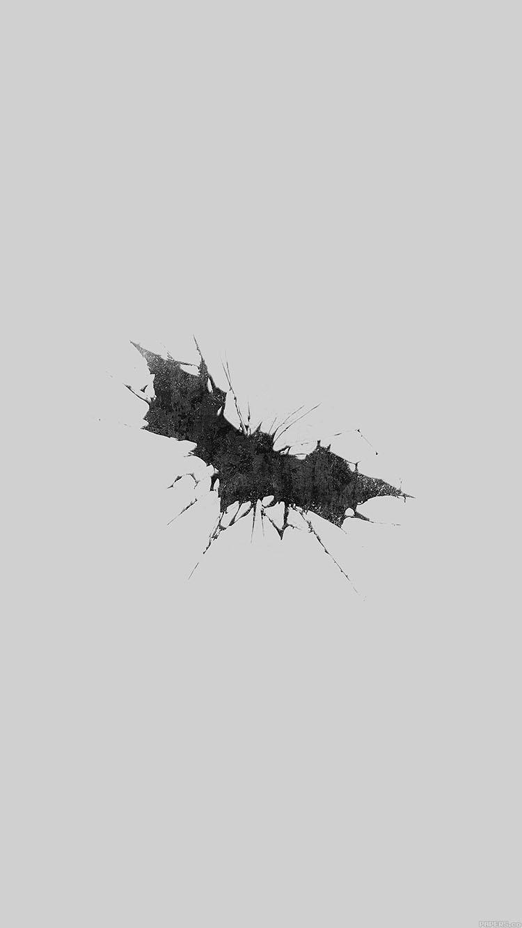 750x1334 iPhone 6 Wallpaper shattered white art