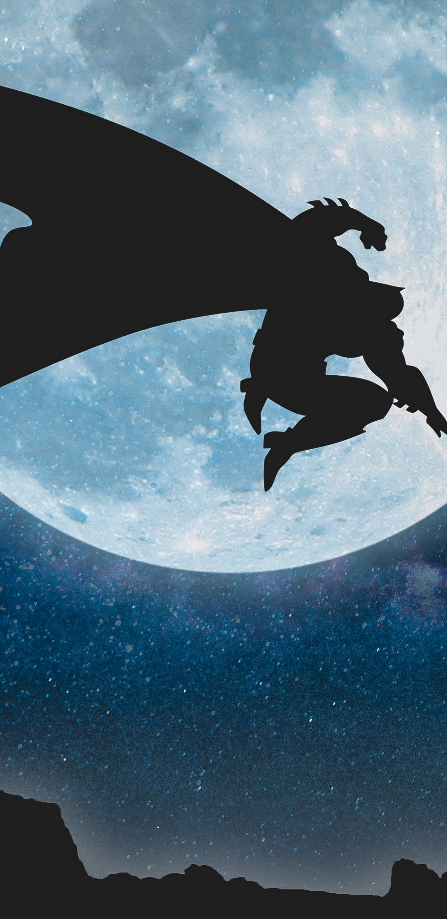 1440x2960 Batman Minimalist 4K Wallpaper