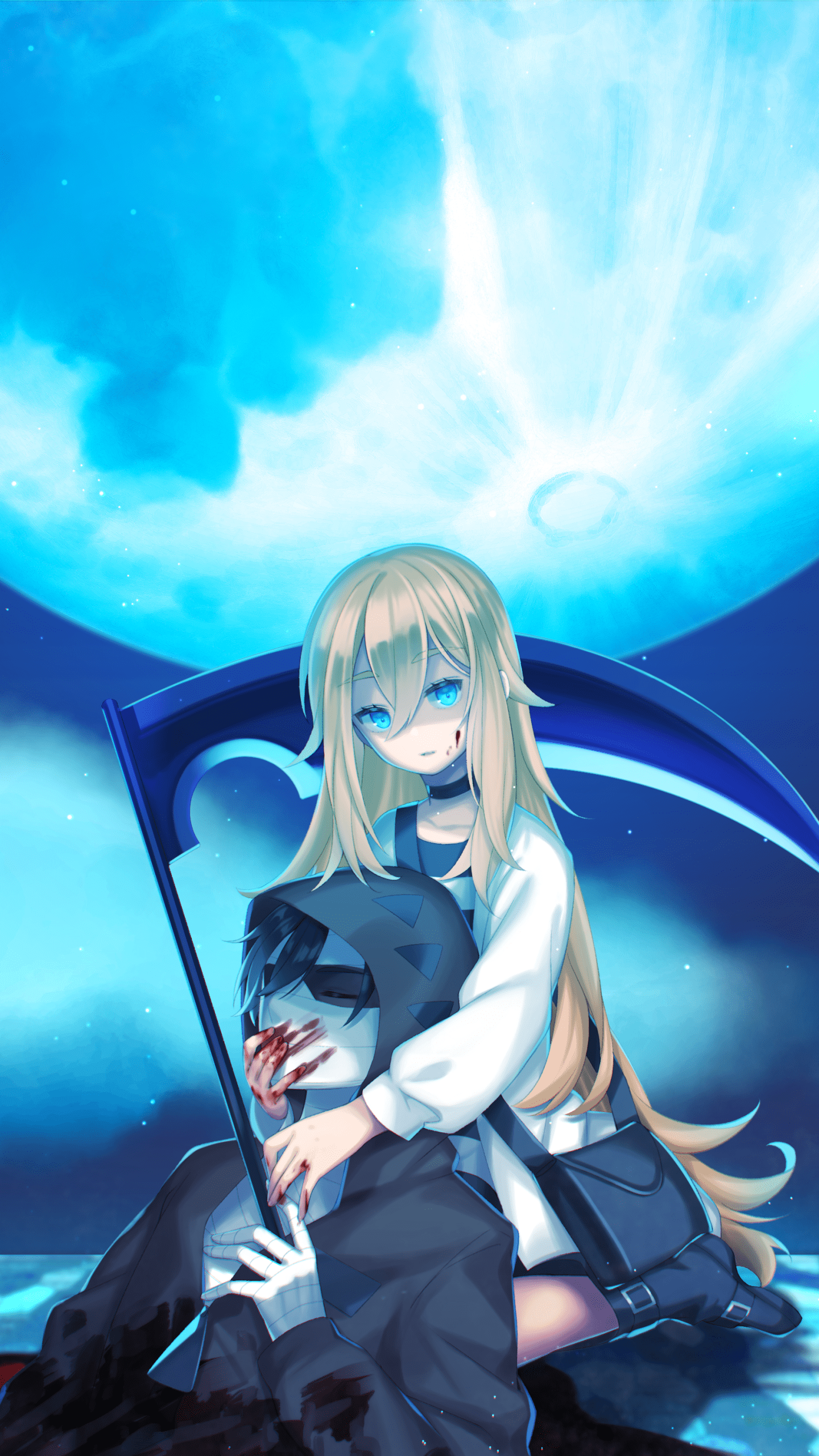 Angels of death, cute, syco, HD phone wallpaper